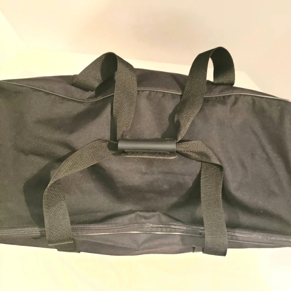 Harley Davidson Zip Duffle Bag Black